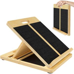 MUCITAGF Professional Slant Board, Adjustable Incline Board and Calf Stretcher, Slant Board for Calf Stretching, Calf Stretch Board
