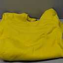 MAGCOMSEN Women's Sherpa Lined Sweatshirts Thermal Casual Crewneck Fleece Pullover Winter Warm Thick Tops (Large, Yellow)