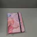Tablet Case for All New 10 & 10 Plus, 360 Degree Rotating Stand Cover with Auto Sleep/Wake & Pencil Holder, Marble Rose Gold