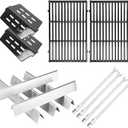 Grill Parts for Weber Genesis 300 (Front Control, 20072016) Genesis E310 S310 E/S320 E/S330 17.5" Flavorizer Bars 7620 7622 Heat Deflectors 304 Stainless Steel Burner Tubes 62752 Cast Iron Grates