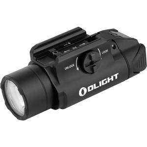 OLIGHT PL-3S Valkyrie 1000 Lumens Compact Weaponlight Rail-Mounted Tactical Light LED with Rail Locating Keys for 1913 Picatinny, GL Style (Black)