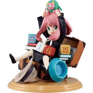 Ichibansho Bandai Spirits Spy x Family - Anya Forger with Block Calendar (Mission Start ver. 1.5), Collectible Figure