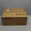 Chandelier Ceiling Fan, 20" Farmhouse Fandelier Ceiling Fans with Lights, Rustic Hanging Geometric Pendant Light Fixture for Bedroom, Dining Room, Kitchen Island, Foyer, Hallway-Rustic White