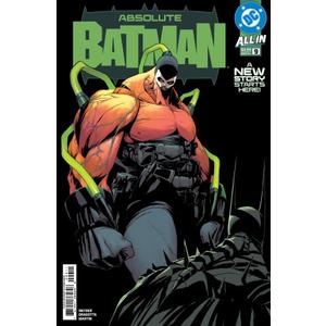 Absolute Batman #9 Nick Dragotta Main Cover with Rated Comics Acrylic Backer