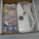 Handheld Sewing Machine Heavy Duty & Portable, 2-Speed Mini Sewing Machine with Sewing Kit & Storage Bag for Beginners, Adults, DIY, Home, Travel, White