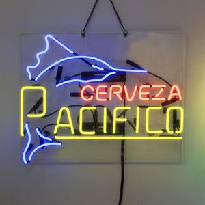 Cerveza Pacifico Neon Sign Handmade Real Glass Beer Neon Signs For Home Bar Man Cave Pub Store Restaurant Wall Dcor Artwork Neon Bar Signs 19x15
