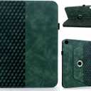 Rotating Case for Fire Max 11 Tablet (13th Generation, 2023 Release), Kindle Fire 11 Case, 360 Degree Rotating Stand Cover PU Leather Swivel Protective Case for Fire 11 Tablet, Green