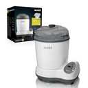 Wabi Baby 3-in-1 Electric Steam Sterilizer, Hot Air Dryer & Storage System, Kills 99.9% of Germs for Bottles, Nipples & Breast Pump Parts