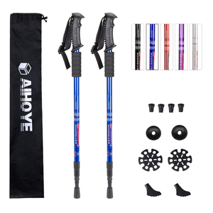 Hiking Trekking Poles, 2 Pack Walking Hiking Sticks for Men &Women