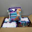 Because Adult Incontinence Underwear for Sensitive Skin - Women - Premium Overnight Disposable Briefs, Anti Odor - White, Large - Absorbs 6 Cups - 56 Count (4 Packs of 14)