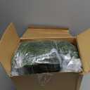 Jutom 2 Pcs 6 Feet Christmas Norfolk Pine Garland Realistic Artificial Faux Greenery Cedar Garland for Mantle Holiday Indoor Outdoor Fireplace Winter Christmas Decorations