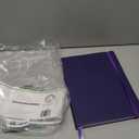 Panda Planner Pro A4 Daily Planner 2026 – 6 Month Undated Planner with Hourly Schedule, Large 8.5x11 Layout, To Do List, Daily Journal, Goal Planner, Habit Tracker & Gratitude Organizer for Home/Office – Purple