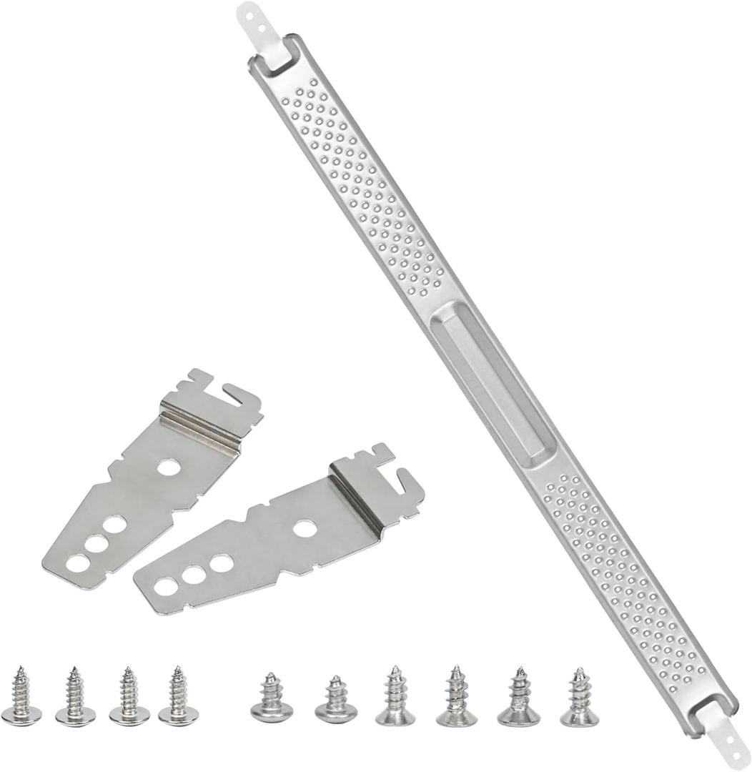 W10426979 "24" Dishwasher Mounting Bracket Kit for Granite and Quartz Countertops Compatible with Whirlpool KitchenAid Maytag