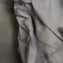 UMINEUX Oval Fitted Vinyl Tablecloth with Elastic Edged & Flannel Backing, Waterproof Wipeable Oval Table Cover - Fits Tables up to 42"X68" (WhiteMarble)