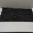 RORA Front Door Mat Outside Indoor Entrance, Heavy Duty Non Slip Welcome Doormat, Natural Rubber Floor Mat for Entryway, Patio, Garage, Porch, 29.5"x17", Black