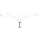 Salcod 360° Long Leg Bird Deterrent, Deters Seagull, Pigeon, and Large Birds, Weatherproof Design Perfect for Boats, Docks, Roofs, Etc, 4FT