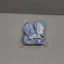 Hcpet Dog Boots, Dog Shoes for Large Dogs, Medium Dog Boots & Paw Protectors, Anti-Slip Dog Booties for Hot Pavement Winter Snow Hiking with Reflective Straps Blue Size 4 (Width 2.16 in)