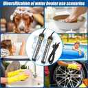 Portable Immersion Water Heater 2000W Upgraded Stainless Steel with Protective Guard Digital Display Thermostat Fast Heating Magnesium Oxide Technology for Above Ground Pool Bathtub Bucket RV Camping