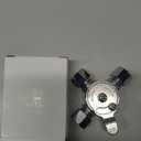 WHK Water Mixing Valve Hot Cold Water Mixer, Inlets and Outlet is 3/8"Inch by Compression Connection on Sink to Adjust Water Tempture(Lead-Free Brass)