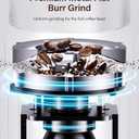 SHARDOR Burr Coffee Grinder Electric with 32 Grinding Sizes 3.0, Coffee Grinders for Home Use with 40 Seconds Adjustable Electronic Timer, Coffee Bean Grinder with Chamber Cleaning Button