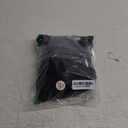 Yonique Womens Blouson Tankini Top Only Loose Fit Swim Top No Bottom Modest Swimsuit XXL, Black