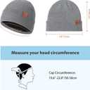 Cierto Winter Knit Beanie Hat Gloves Set for Men Women, Neck Warmer Scarf and Touch Screen Gloves