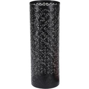 Metal Umbrella Holder, Round Umbrella Stand Rack, Canes Walking Sticks Holder, Rain Collection Umbrella Organizer Bin, Umbrella Holder Stands For Porch, Apartment, Offices Entrance, Home (Black)