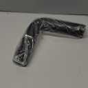 Gasoline Fuel Filler Neck Hose with 4 Hose Clamps,1 1/2 inches Inside Diameter Fuel Hose, Reinforced Gas tank filler hose (90 degree, 1 1/2" ID)