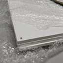 Hoolerry 3 Sets Wood Shelf Covers for Wire Shelving Removable Closet with 18 Grain Stickers Wire Rack Covers for Pantry Home and Kitchen Organization(30 x 16 Inch,White)