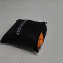 Motorcycle Cover Waterproof Outdoor Storage with Lock-Holes, Zipper Storage Bag & Night Reflective Design, All Season Protection Powersports Vehicle Covers Fits up to 96.5" Motorcycles (210D Orange)