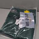 COSVIYA Grommet Blackout Room Darkening Curtains 84 inch Length 2 Panels,Thick Polyester Light Blocking Insulated Thermal Window Curtain Dark Green Drapes for Bedroom/Living Room,52x84 inches