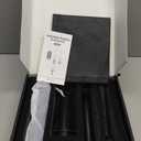 GLAMUP 3 in 1 Rotating Curling Iron 1"-1.25" Inch Automatic Wand & Thermal Brush set, Beach Waves, Hair Curler for Medium & Long Hair, MCH Fast Heating, Ceramic Coating,