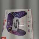 PDP Gaming Afterglow Wave Wireless Nintendo Switch Pro Controller - Officially Licensed, Nintendo Switch 2, Switch Lite/OLED, RGB LED Customization, App Controls, Rechargeable Battery Power - Purple