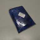 Turquoise Marble Round Fitted Tablecloth with Umbrella Hole and Zipper, 36"-44" Outdoor Elastic Table Cloth Oil-Proof Waterproof Patio Table Cover for Picnic Party Camping