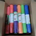 Yilloog 15 Pcs Yoga Mat Non Slip Exercise Workout Mat with Strap for Women Gym Fitness Home Supplies, 68 x 24 Inch (Multicolor)