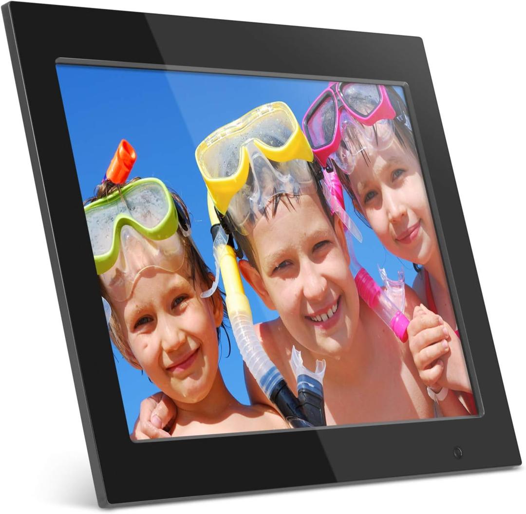 Aluratek 15" LCD Digital Photo Frame w/4GB Built-In Mem & USB SD/SDHC Support (ADMPF315F)