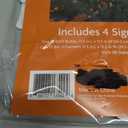 Yard Signs,  Weather-Resistant, Plastic Stakes