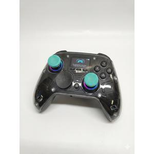 AOC PC Controller Interactive Screen Wireless Controller Compatible with PC/Switch/Switch 2/iOS/Android, Hall Effect Joystick & Triggers, RGB Lighting, Adjustable Vibration/Turbo, 1000mAh Battery