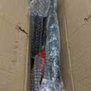 28"-8.5" L X 35.5" H Single Post Wrought Iron Handrails for Outdoor 1-3 Steps, Metal Outdoor Stair Railing, Railings for Steps,Fits Garage, Porch