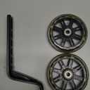 a Pair of Children's Bicycle Riding Flash Silent Training Wheels, Suitable for 12-20 inch Single Speed Bicycles