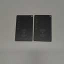 Wallet Tracker Slim Card 0.094in Bluetooth Tracker for Passport, Wallet, Work with Apple Find My APP, Wireless Charging, Card Locator- iOS Only [Apple MFi Certified] - 2pcs in 1 Box