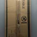 YITAHOME Outdoor Bar Table, 39" Outdoor Patio Bar Table, Weatherproof & Sturdy Bar Height Table for Balcony, Garden, Yard, Poolside, Black