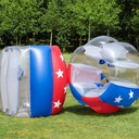 BLAOYOO
2 Pack Bumper Balls for Adults Teens, Inflatable Human Hamster Ball for Playground, Yard, Park