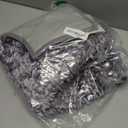 Yimobra Toilet Rugs U Shaped Washable, Extra Thick Soft Absorbent Chenille Contour Bathroom Rugs for Toilet 24x20 Inch, Quick Dry Non Slip Toilet Mat for Bath Floor