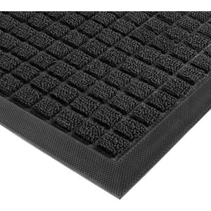 100pointONE Front Door Mat Outside Entrance, Dirt Trapper Doormat 48"x36"