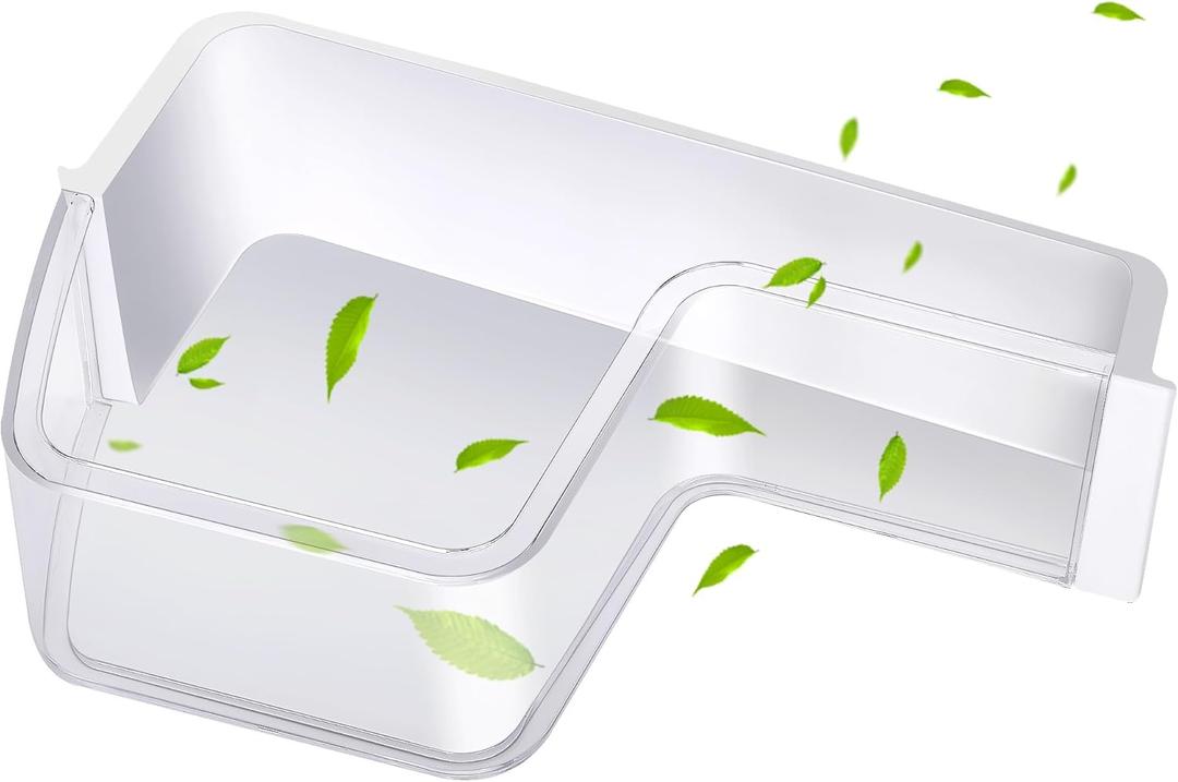 DA97-12651A Refrigerator Door Shelf Bin (Upper Left) Compatible with Samsung RF263TEAE, RF263BEAE, RF265BEAESG, RF265BEAESR, Replaces Part number : 3377722 AP5623093 PS4176654 EAP4176654