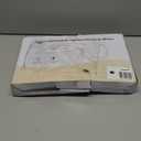 Lighted Makeup Mirror, 3000 mAh Rechargeable Double Sided Magnifying Vanity Mirror with 3 Colors, 1x/10x, 360° Rotation , Brightness Adjustable Magnification Cosmetic Light up Mirror, Women Gift (Chrome)