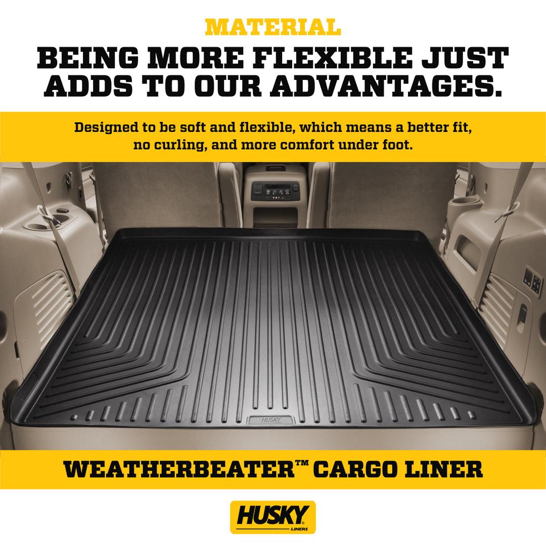 Husky Liners Weatherbeater Cargo Liner | Fits 2010-2015 Lexus RX350/RX450h | 1-pc Black - 25893