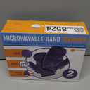 SunnyBay Microwavable Heated Hand Warmer Gloves for Women and Men, Weighted Arthritis Gloves for Women for Pain, Stay-on Wrist Elastic and Bulk-Free Grip for Maximum Functionality, Pair (Small)