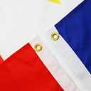 AZ FLAG - Yugoslavia Flag - 3x5 Ft - 100D Polyester Yugoslavian Banner with Two Metal Grommets - Fade Resistant - Vivid Colors - 3' x 5' Feet - 150x90 Cm